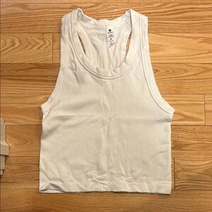 NWOT 90 degrees white racerback tank Top M yoga fitness